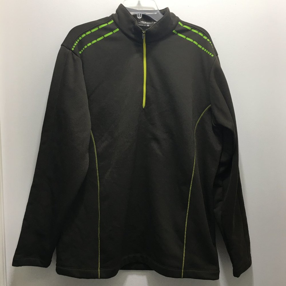 NEW Nike Golf Mens Therma Fit Pullover Jacket L